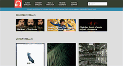 Desktop Screenshot of albumstreams.com